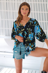 Rue Top - Midnight Sapphire