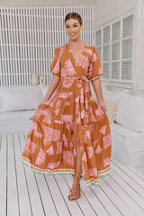 Maddi Wrap Dress - Suga