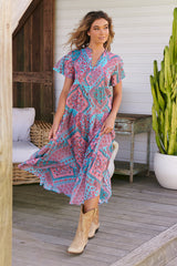 Yoli Maxi Dress - Luana