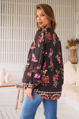 Eliza Blouse - Monarch Bloom