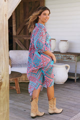 Bohemian Midi Dress - Luana