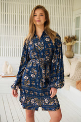 Beverly Shirt Dress - Adeline