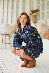 Beverly Shirt Dress - Adeline