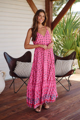 Avila Dress - Raspberry Romance