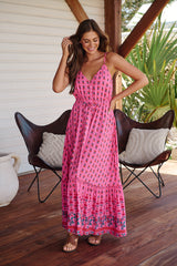 Avila Dress - Raspberry Romance