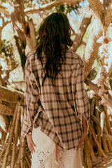 Nashville FLANNEL SHIRT — STONE