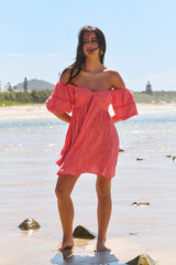 Wattle Mini Dress - Little Bow