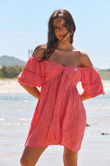 Wattle Mini Dress - Little Bow