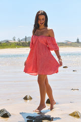 Wattle Mini Dress - Little Bow