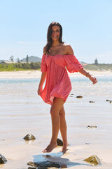 Wattle Mini Dress - Little Bow