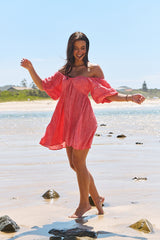 Wattle Mini Dress - Little Bow