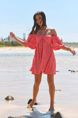 Wattle Mini Dress - Little Bow