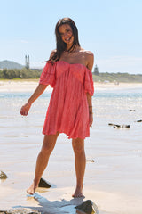 Wattle Mini Dress - Little Bow