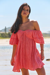 Wattle Mini Dress - Little Bow