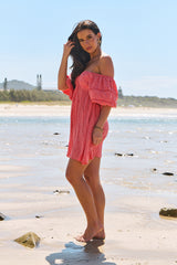 Wattle Mini Dress - Little Bow