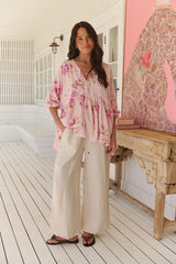 Chloe Top - Blushing Fields