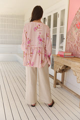 Chloe Top - Blushing Fields