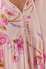 Chloe Top - Blushing Fields