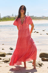 Valentine Maxi Dress - Little Bow