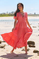 Valentine Maxi Dress - Little Bow