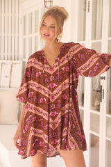 Cove Mini Dress - Savanna