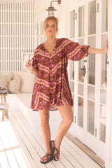 Cove Mini Dress - Savanna