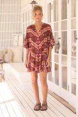 Cove Mini Dress - Savanna