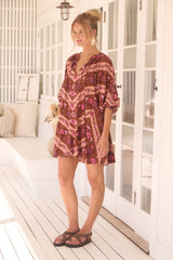 Cove Mini Dress - Savanna