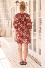 Cove Mini Dress - Savanna