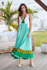 Gia Maxi Dress - Palmetto
