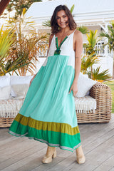 Gia Maxi Dress - Palmetto
