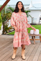 Palace Midi Dress - Juliets Garden