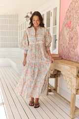 Kazzie Maxi Dress - Soft Petals
