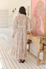 Kazzie Maxi Dress - Soft Petals