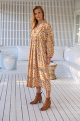 Boheme Midi Dress - Solara