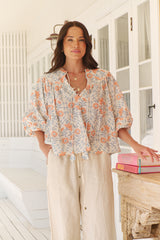 Carla Blouse - Soft Petals