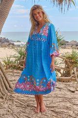 Penny Midi Dress - Clovelly