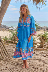 Penny Midi Dress - Clovelly