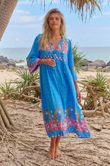 Penny Midi Dress - Clovelly