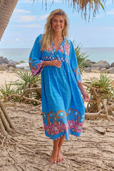 Penny Midi Dress - Clovelly