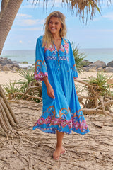 Penny Midi Dress - Clovelly