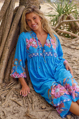 Penny Midi Dress - Clovelly