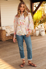 Joyful Blooms Blouse ~ MOS the label