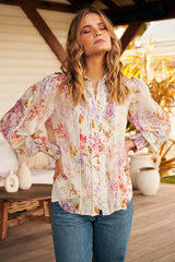 Joyful Blooms Blouse ~ MOS the label