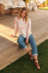 Joyful Blooms Blouse ~ MOS the label