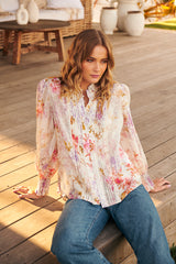 Joyful Blooms Blouse ~ MOS the label