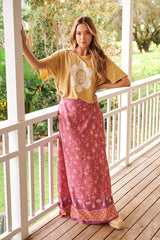 Reeva Maxi Skirt - Rose