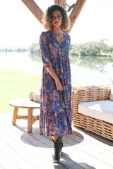 Eve Midi Dress - Nirvana