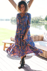 Eve Midi Dress - Nirvana