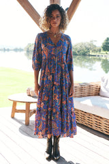 Eve Midi Dress - Nirvana